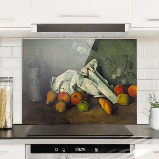 Kök dekoration Paul Cézanne - Milk Can And Apples