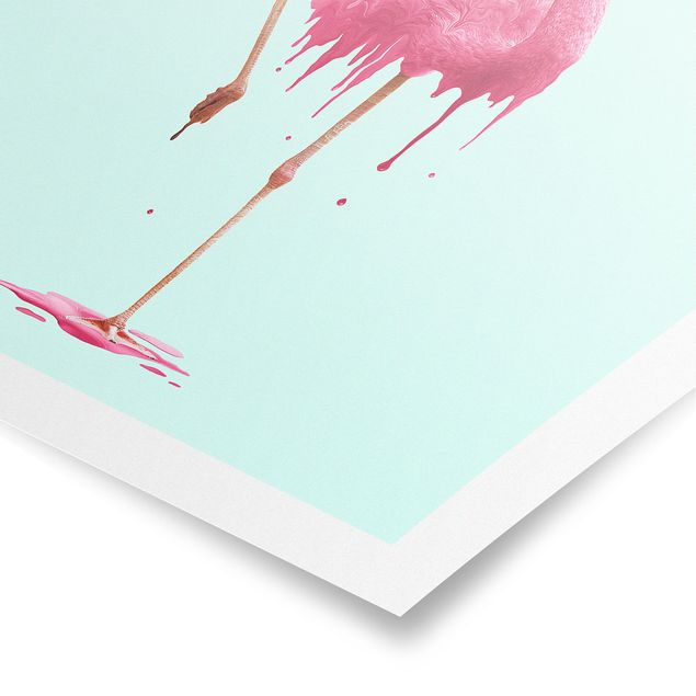 Tavlor turkos Melting Flamingo