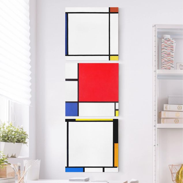 Konststilar Impressionism Piet Mondrian - Square Compositions