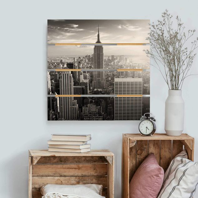 Kök dekoration Manhattan Skyline