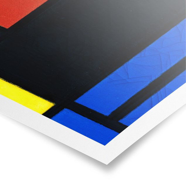 Posters konstutskrifter Piet Mondrian - Tableau No. 1