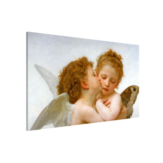 Konstutskrifter William Adolphe Bouguereau - The First Kiss
