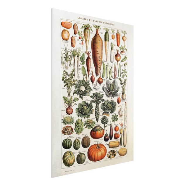 Kök dekoration Vintage Board Vegetables