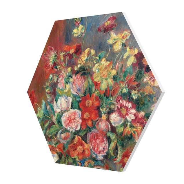 Tavlor blommor  Auguste Renoir - Flower vase