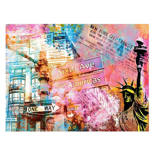 Tavlor New York Sixth Avenue New York Collage