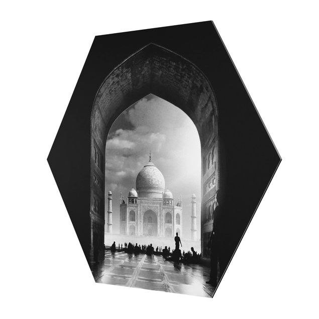 Hexagonala tavlor The Gateway To The Taj Mahal