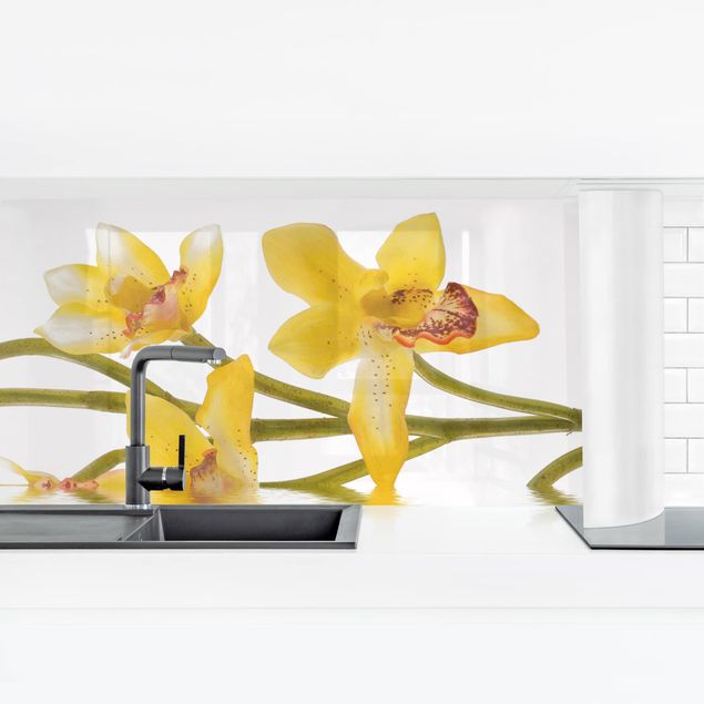 väggplatta kök Saffron Orchid Waters