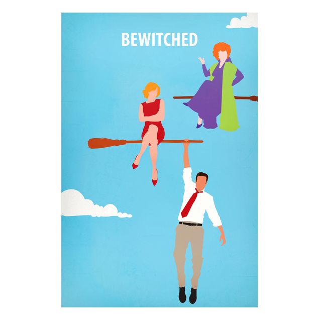 Tavlor konstutskrifter Film Poster Bewitched