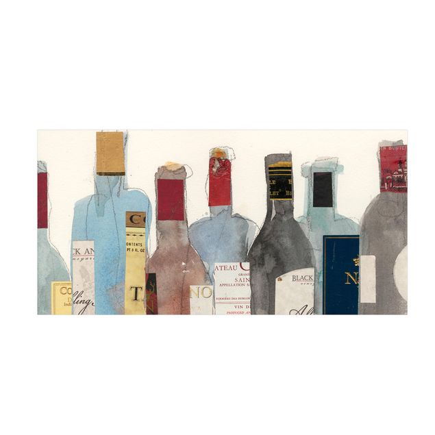 mörkblå matta Wine & Spirits II