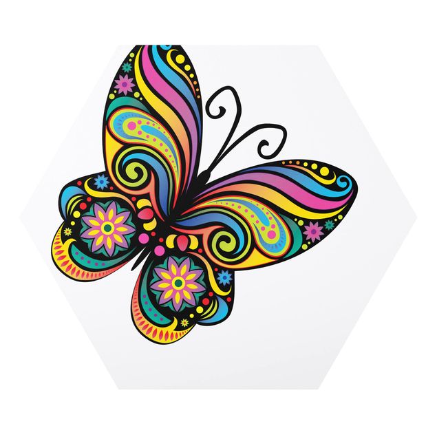 Tavlor abstrakt No.BP22 Mandala Butterfly