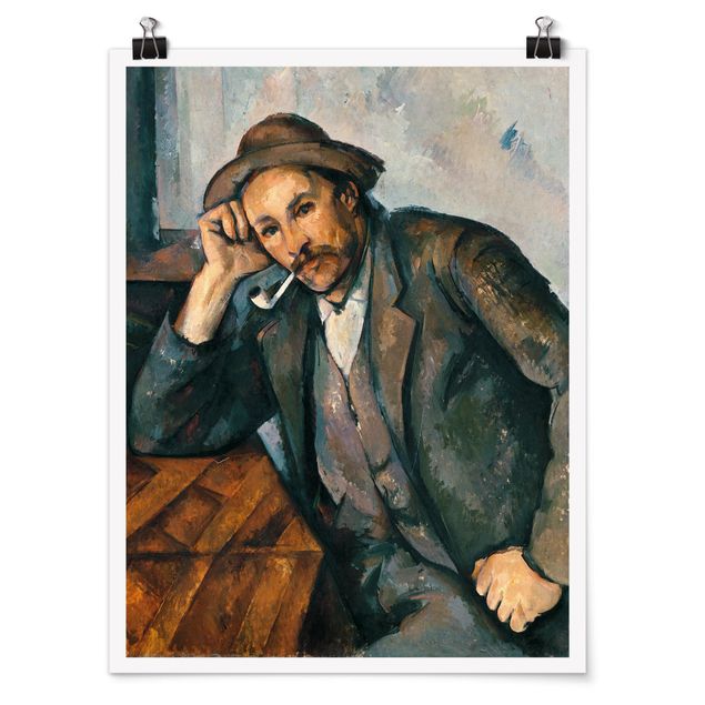 Konstutskrifter Paul Cézanne - The Pipe Smoker