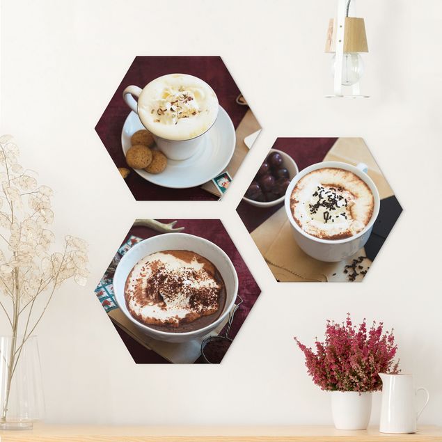 Kök dekoration Hot Chocolate With Cream