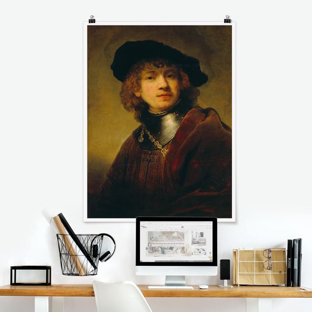 Konststilar Barock Rembrandt van Rijn - Self-Portrait