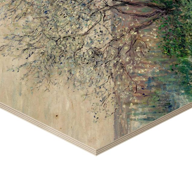 Tavlor Claude Monet - Spring in Vétheuil