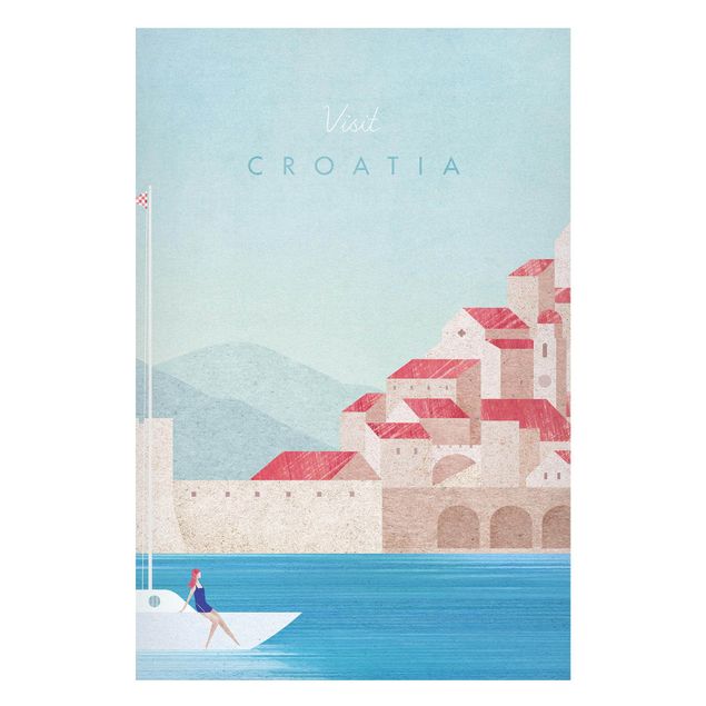 Tavlor arkitektur och skyline Tourism Campaign - Croatia