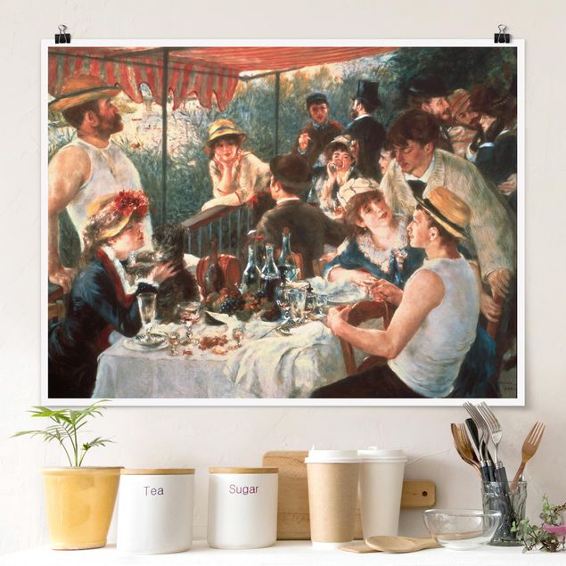 Kök dekoration Auguste Renoir - Luncheon Of The Boating Party