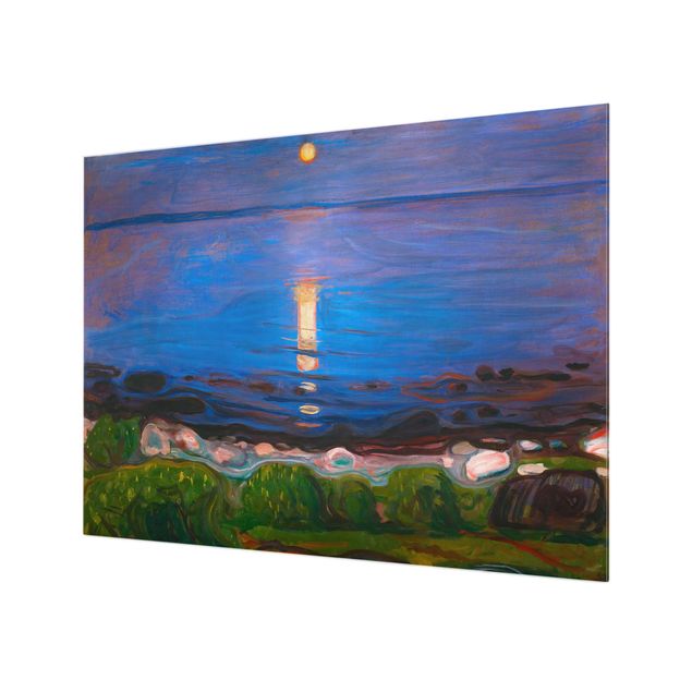 Konststilar Edvard Munch - Summer Night On The Sea Beach