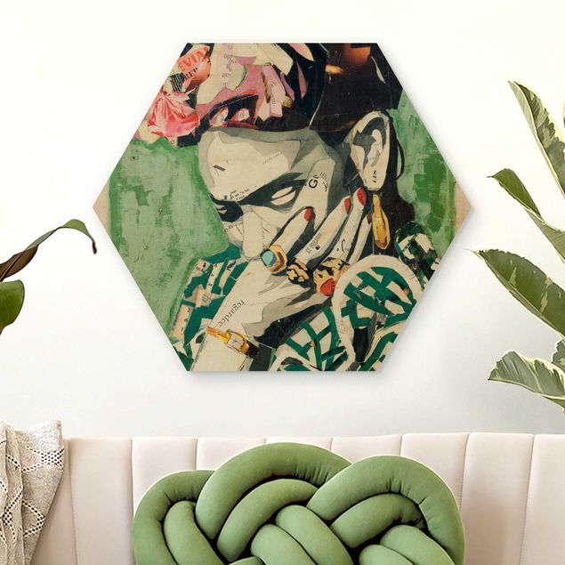 Kök dekoration Frida Kahlo - Collage No.3