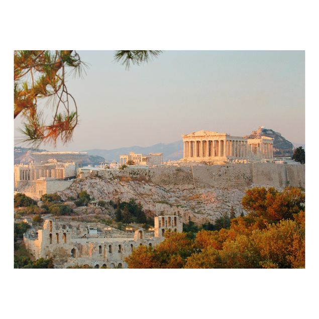 Tavlor arkitektur och skyline Acropolis