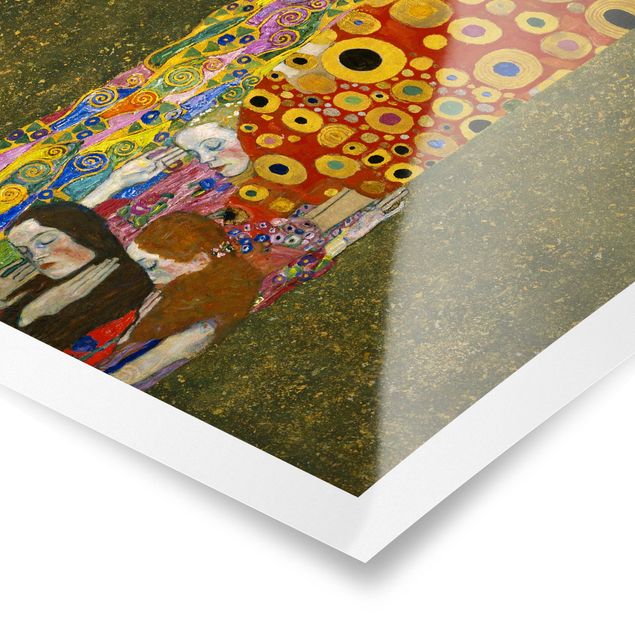 Posters konstutskrifter Gustav Klimt - Hope II