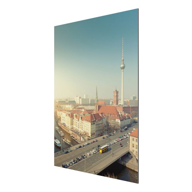 Tavlor arkitektur och skyline Berlin In The Morning