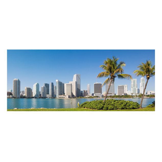 Tavlor arkitektur och skyline Miami Beach Skyline
