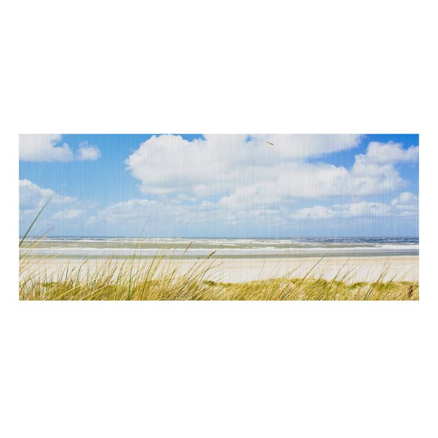 Tavlor landskap On the North Sea coast panorama