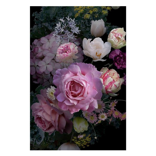 Magnettavla blommor  Bouquet Of Gorgeous Roses