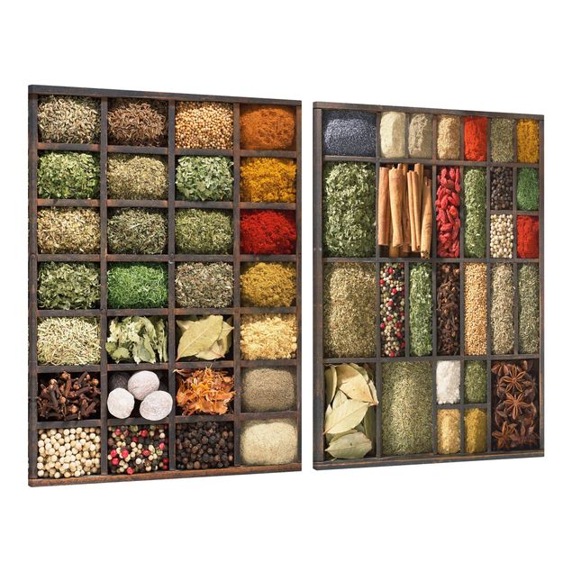 Canvastavlor Seed Box Spices