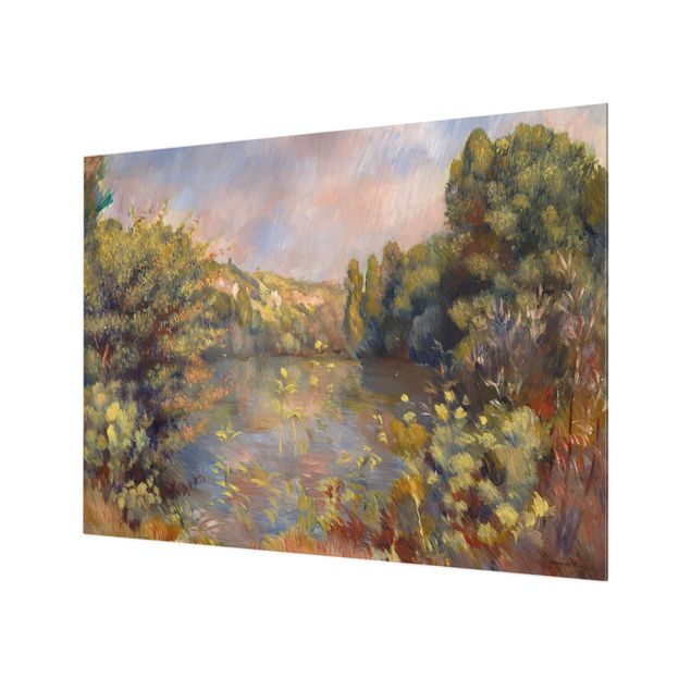 Tavlor Auguste Renoir Auguste Renoir - Landscape With Lake
