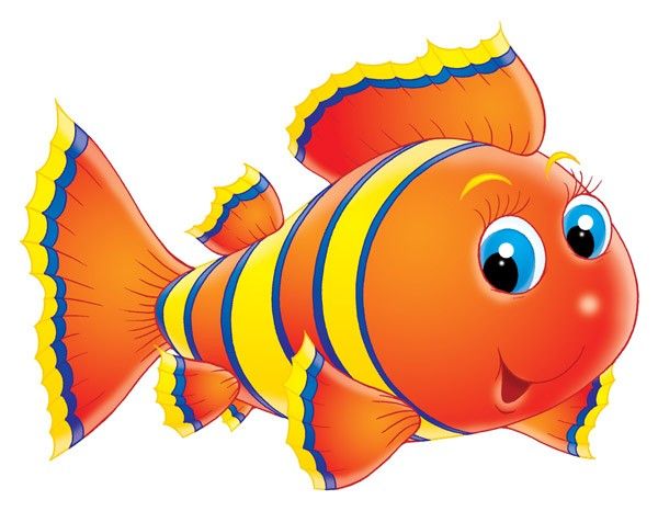Autocolantes de parede animais No.6 Stripe Fish