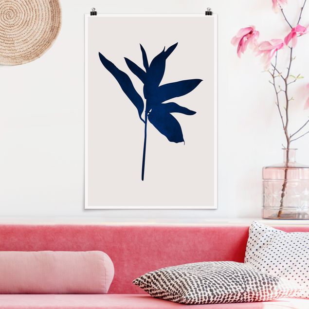 Kök dekoration Graphical Plant World - Blue