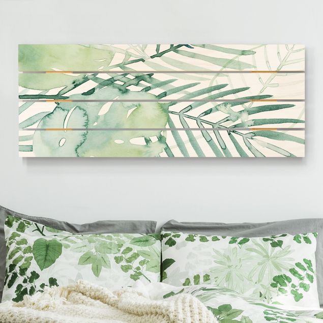 Kök dekoration Palm Fronds In Watercolour I