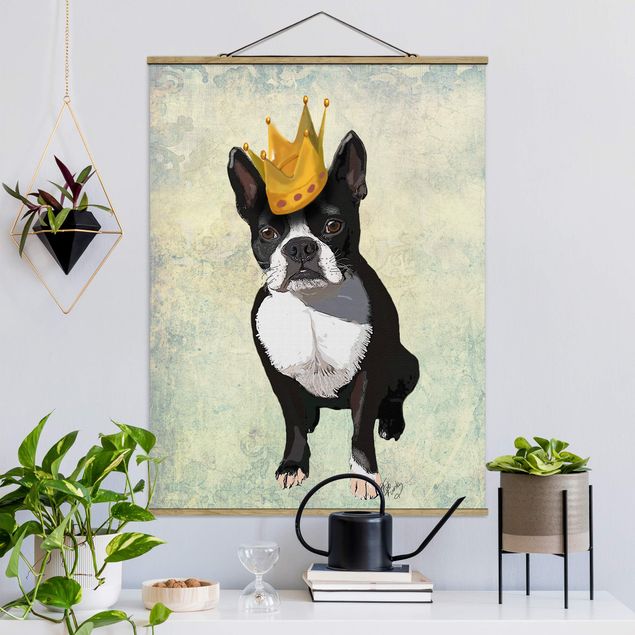 Kök dekoration Animal Portrait - Terrier King