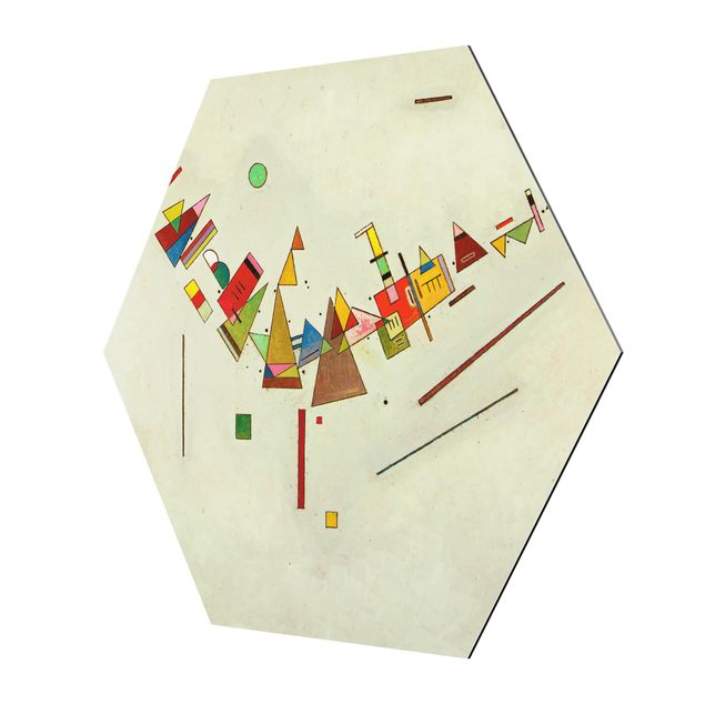Tavlor abstrakt Wassily Kandinsky - Angular Swing