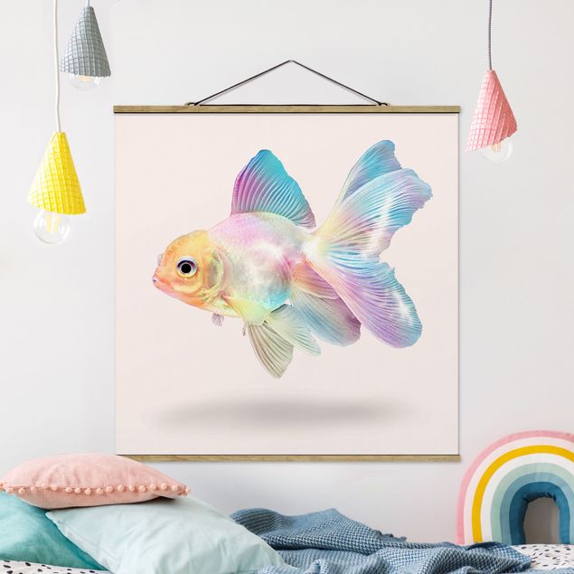 Kök dekoration Fish In Pastel