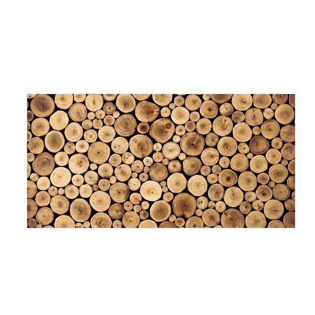 Mattor med skog Homey Firewood
