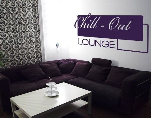 Autocolantes de parede frases No.AS4 Chill-Out Lounge