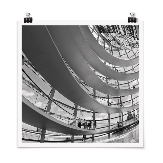 Posters arkitektur och skyline In The Berlin Reichstag II