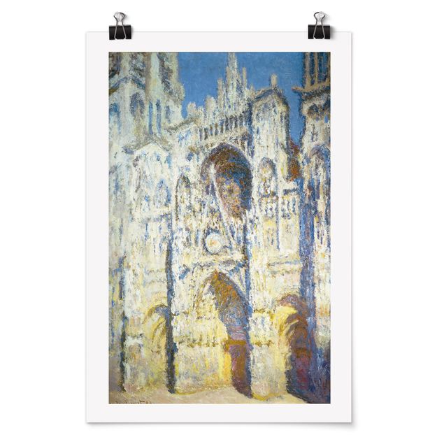 Konststilar Claude Monet - Portal of the Cathedral of Rouen