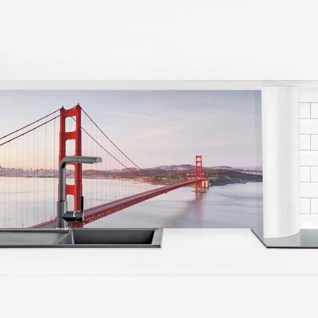 Självhäftande folier Golden Gate Bridge In San Francisco