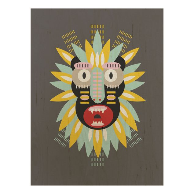 Tavlor muah Collage Ethnic Mask - King Kong