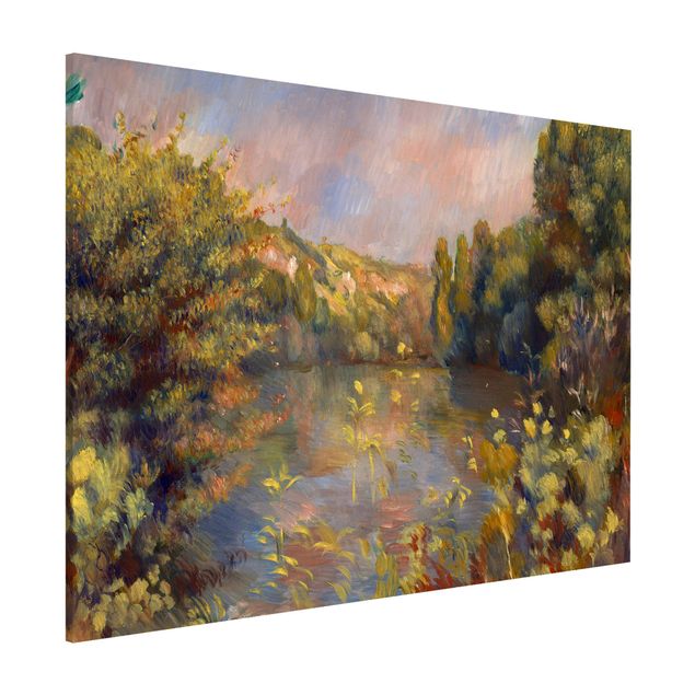 Kök dekoration Auguste Renoir - Lakeside Landscape