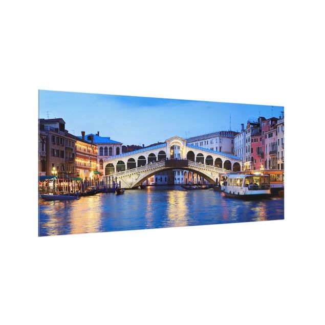 glasskiva kök Rialto Bridge In Venice