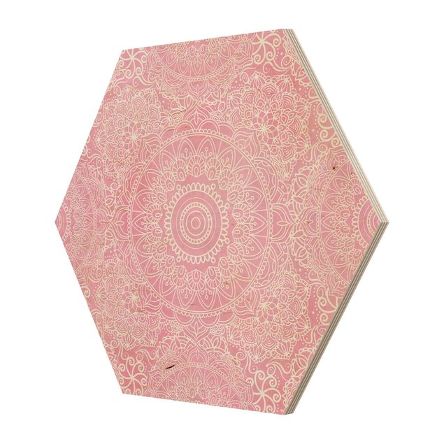 Tavlor Andrea Haase Pattern Mandala Pink