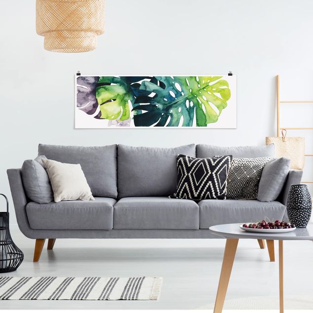 Posters blommor  Exotic Foliage - Monstera