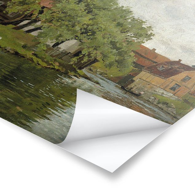 Posters konstutskrifter Edvard Munch - Scene On River Akerselven