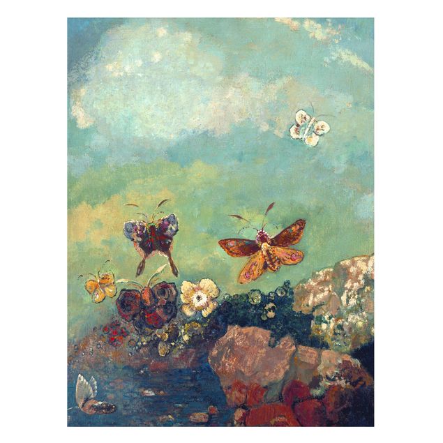 Konstutskrifter Odilon Redon - Butterflies