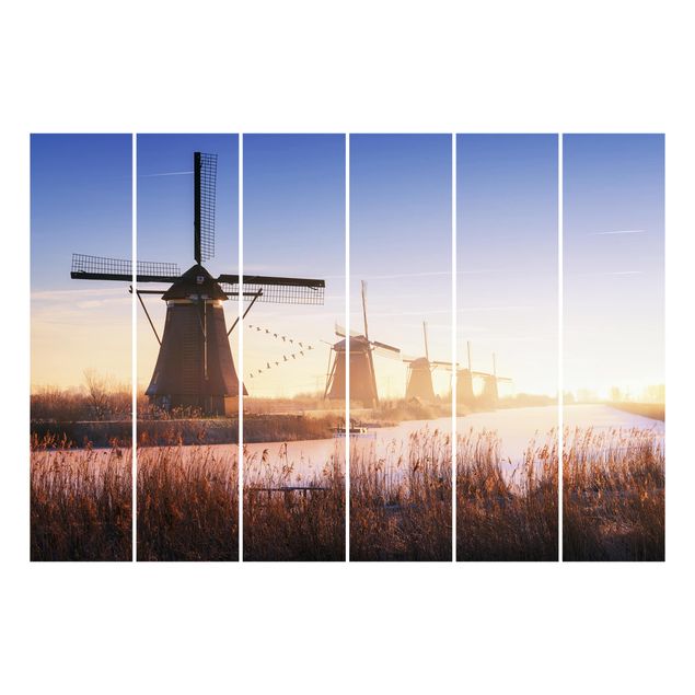 Panelgardiner Windmills Of Kinderdijk
