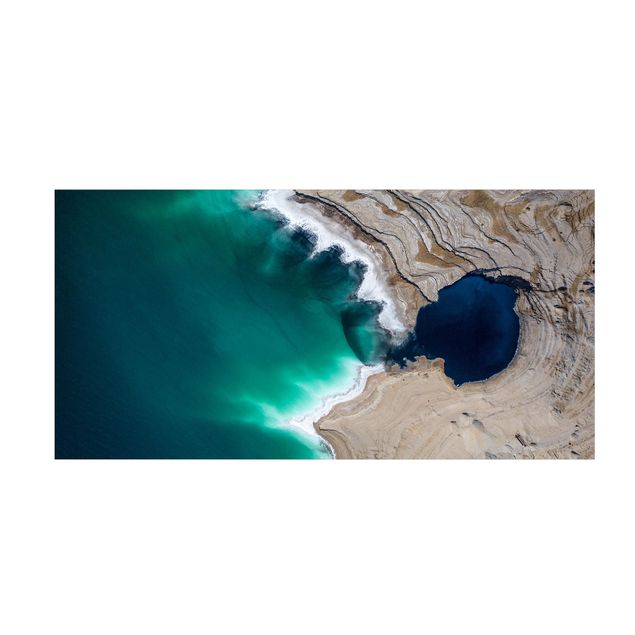beige mattor Wild Coastal Bay In Israel